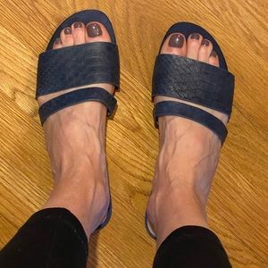 Banana Republic navy sandals